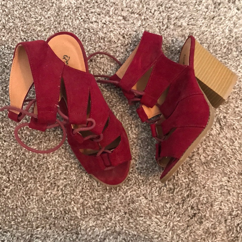 Red heel